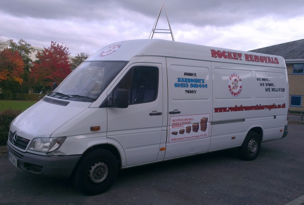 Rocket Storage - Rocket van